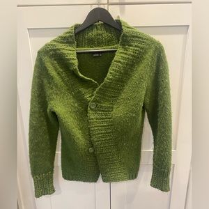 Royal Robbins green cocoon cardigan